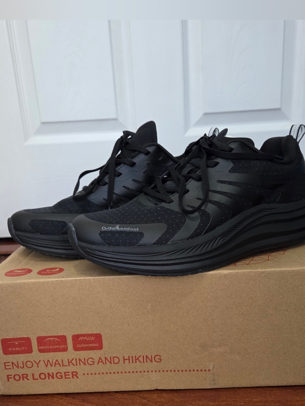 Orthocomfoot Women’s Orthopedic Running Shoes with Arch Support Size 10 - Picture 9 of 15